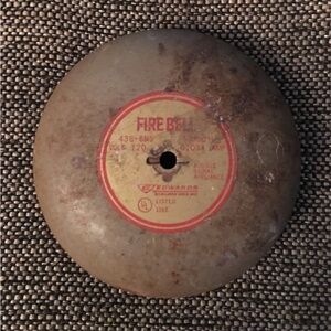 Edwards Cast Iron Fire Bell Cover